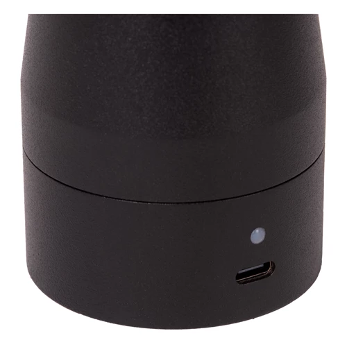 Lucide IPSOS - Lampe de table Rechargeable - Batterie/Piles - LED Dim. - 1x3W 2700K - Noir - détail 2
